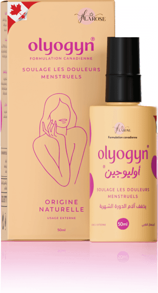 Coffret et flacon OLYOGYN, 50 ml