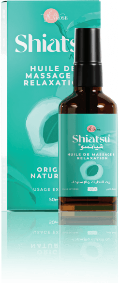 Coffret et flacon SHIATSU, 50 ml