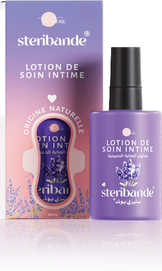 Coffret et flacon STERIBANDE, 30 ml